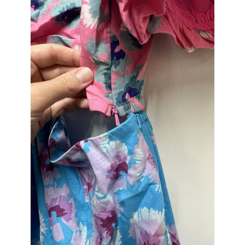 Banjanan Mariana New NWT Maxi Dress In Floral Bright Size Medium Woman’s - Picture 10 of 12